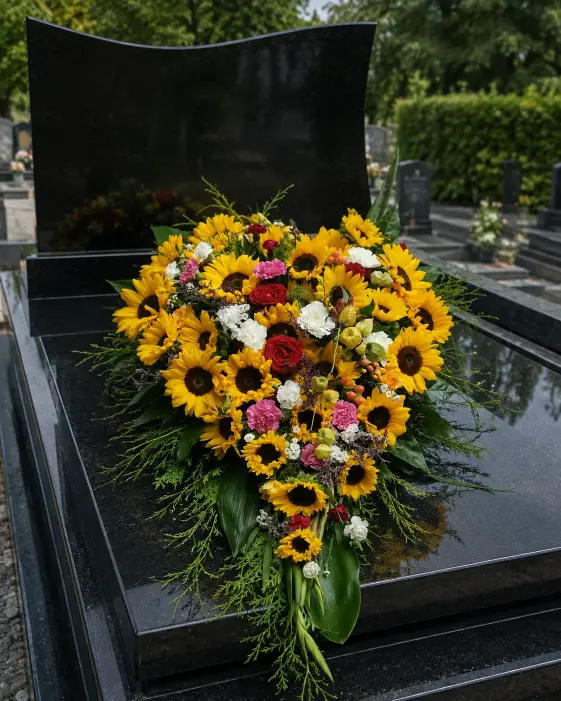 Wiązanka ze słonecznikami 475 zł